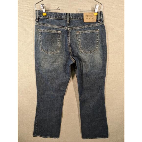 American Eagle Outfitters Blue Jeans Size 8 Boot Cut -1223G15 - Picture 8 of 9